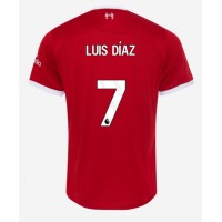 Liverpool Luis Diaz #7 Heimtrikot 2023-24 Kurzarm